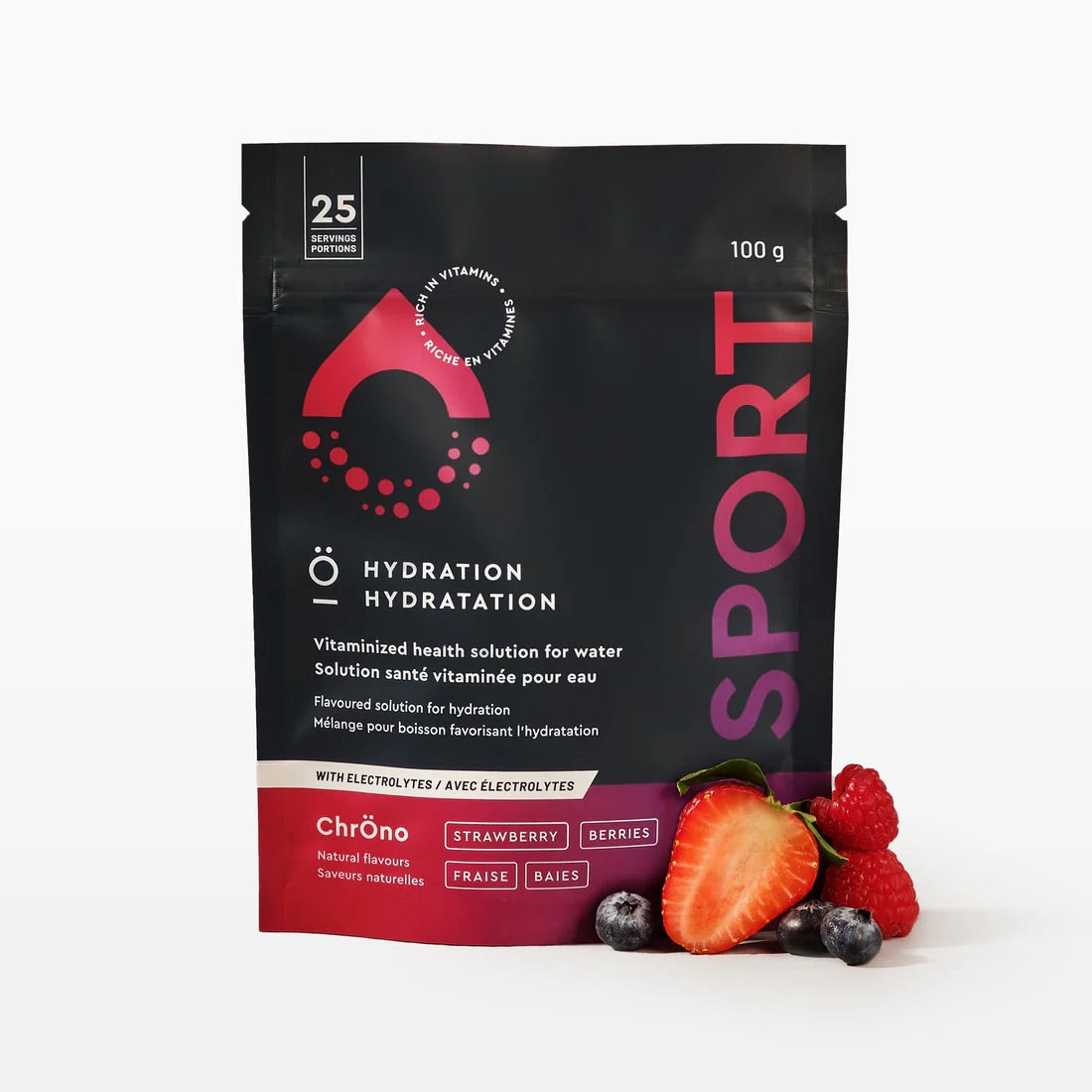 Mélange pour boisson Fraise et Baies