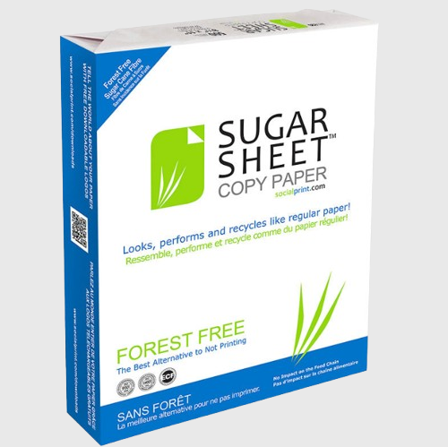 Papier à copier Sugar Sheet - Format lettre - 8 1/2" x 11" - 500 feuilles