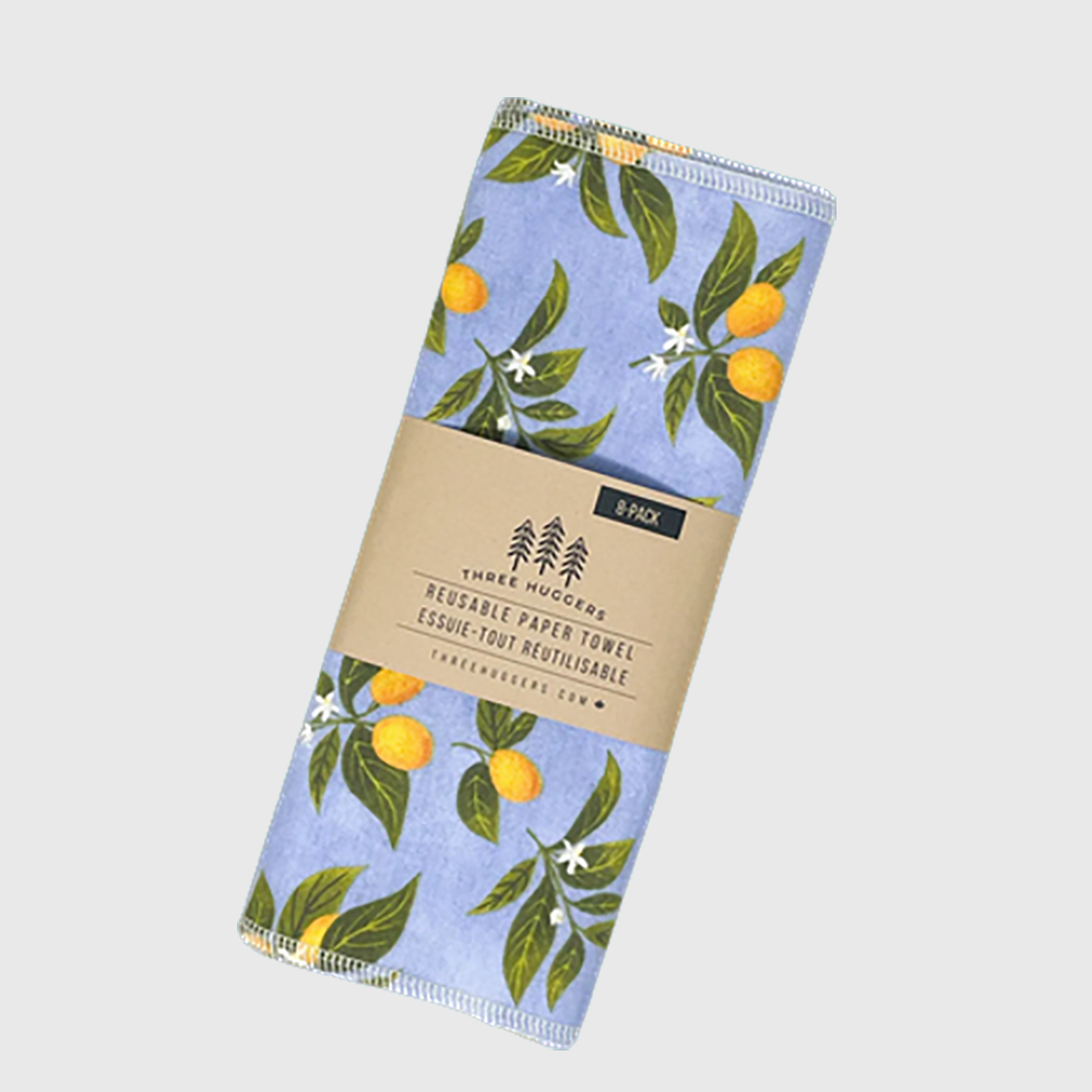 Essuie-tout réutilisables - Orange grove