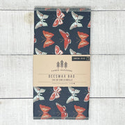 Grand sac en cire d'abeille - Papillon