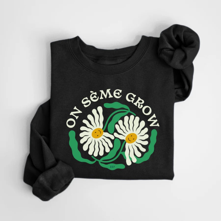 On sème grow - noir - Sweatshirt