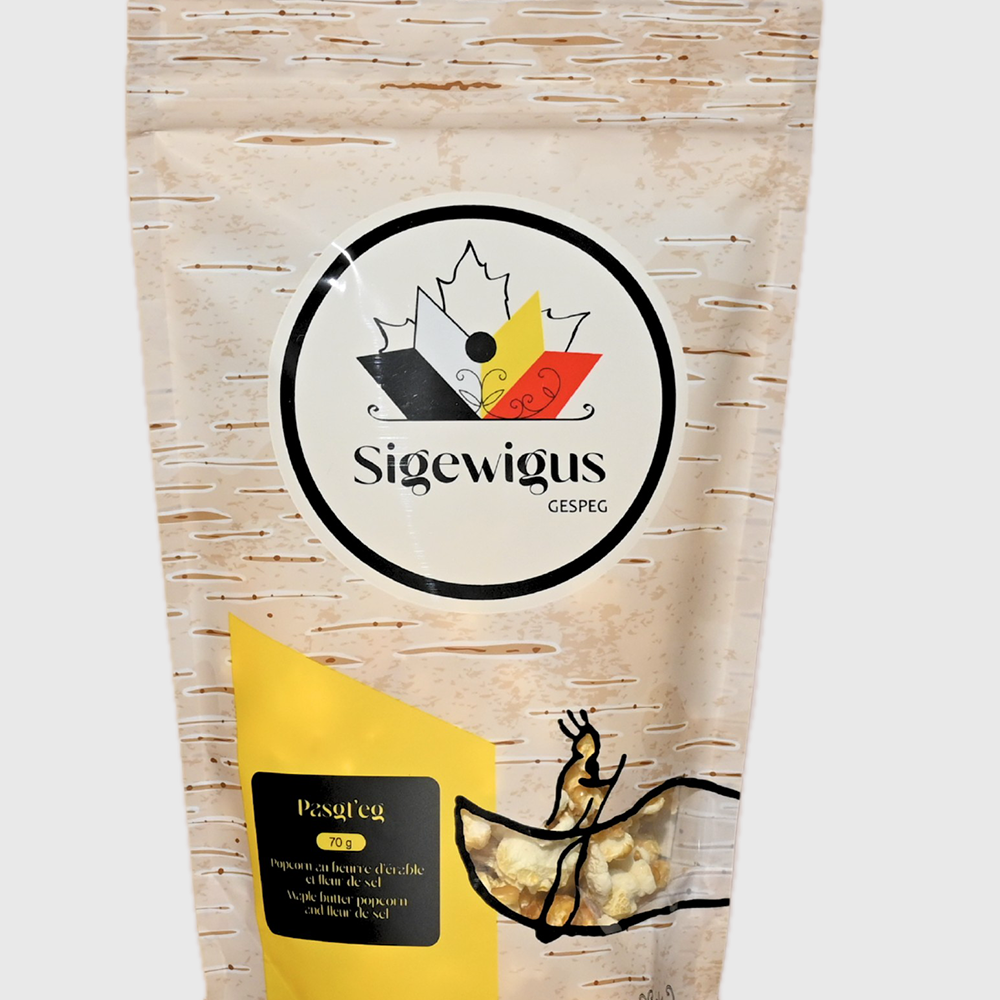 Popcorn érable et fleur de sel