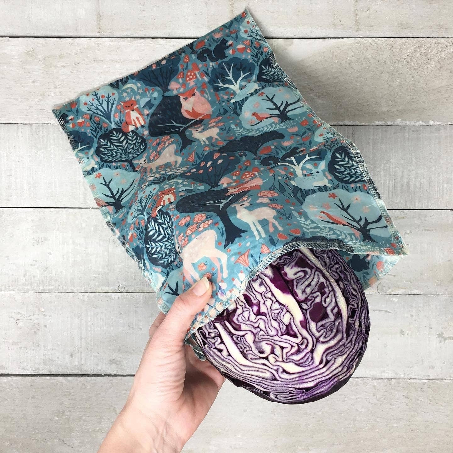 Large Beeswax Wrap - Abstract Agate