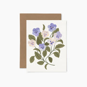 Pensées | Carte de voeux