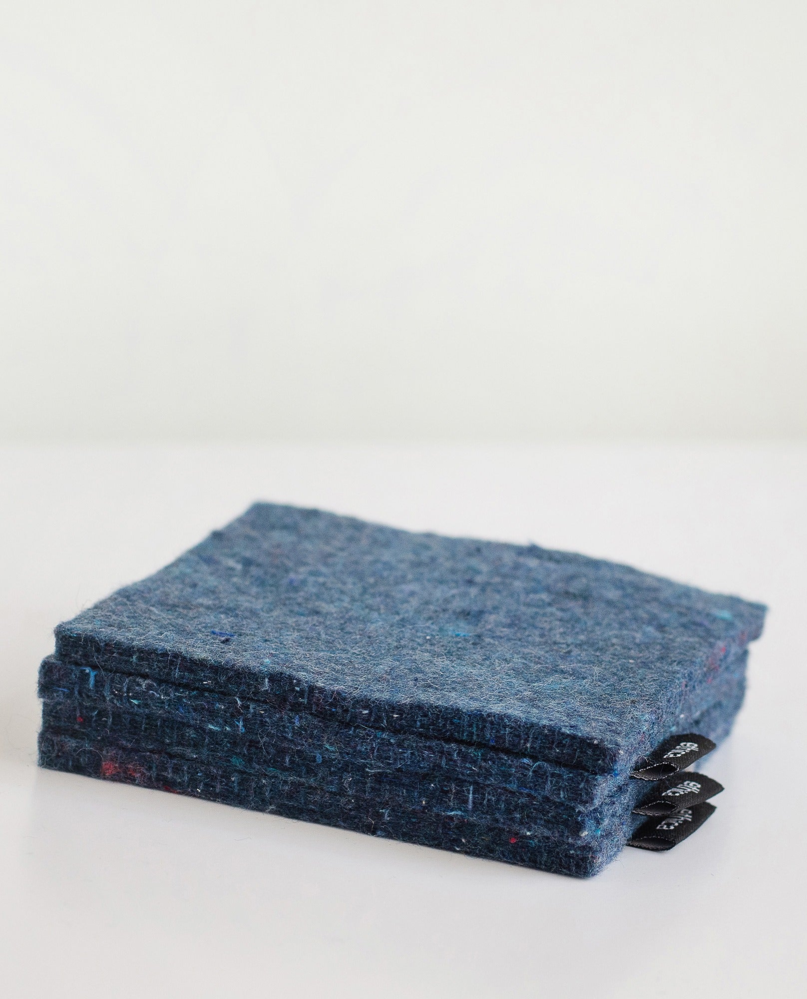 Coasters (sous-verres) en feutre recyclé - paquet de 4