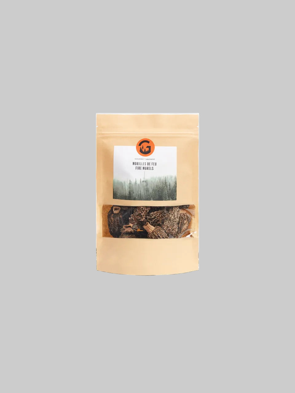 Morilles de feu déshydratées - Fire morels - Gourmet Sauvage