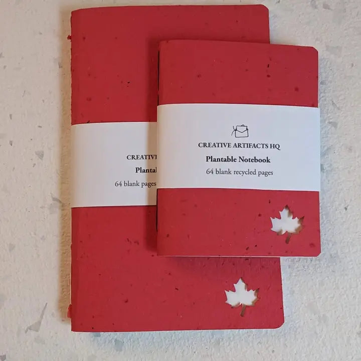 Cahier de papier ensemencé / Plantable Cotton Notebook