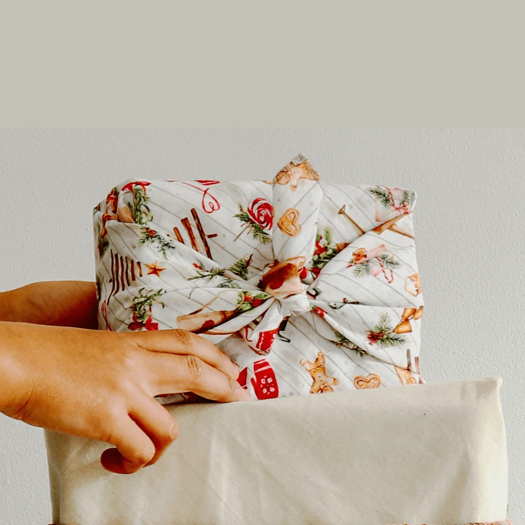 Furoshiki Gift Wrap - Sweet Winter