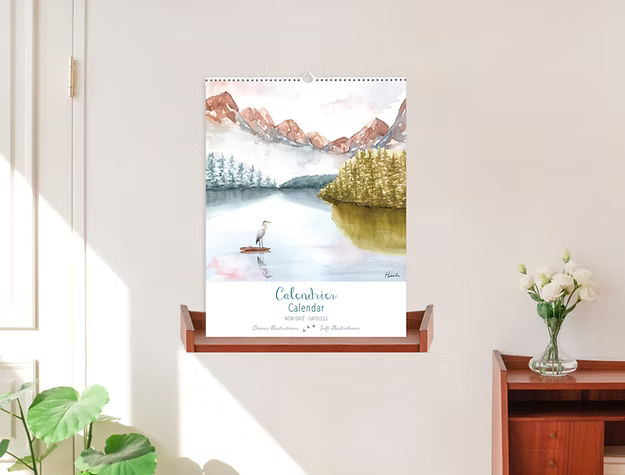 Calendrier non daté - Hobeika Art