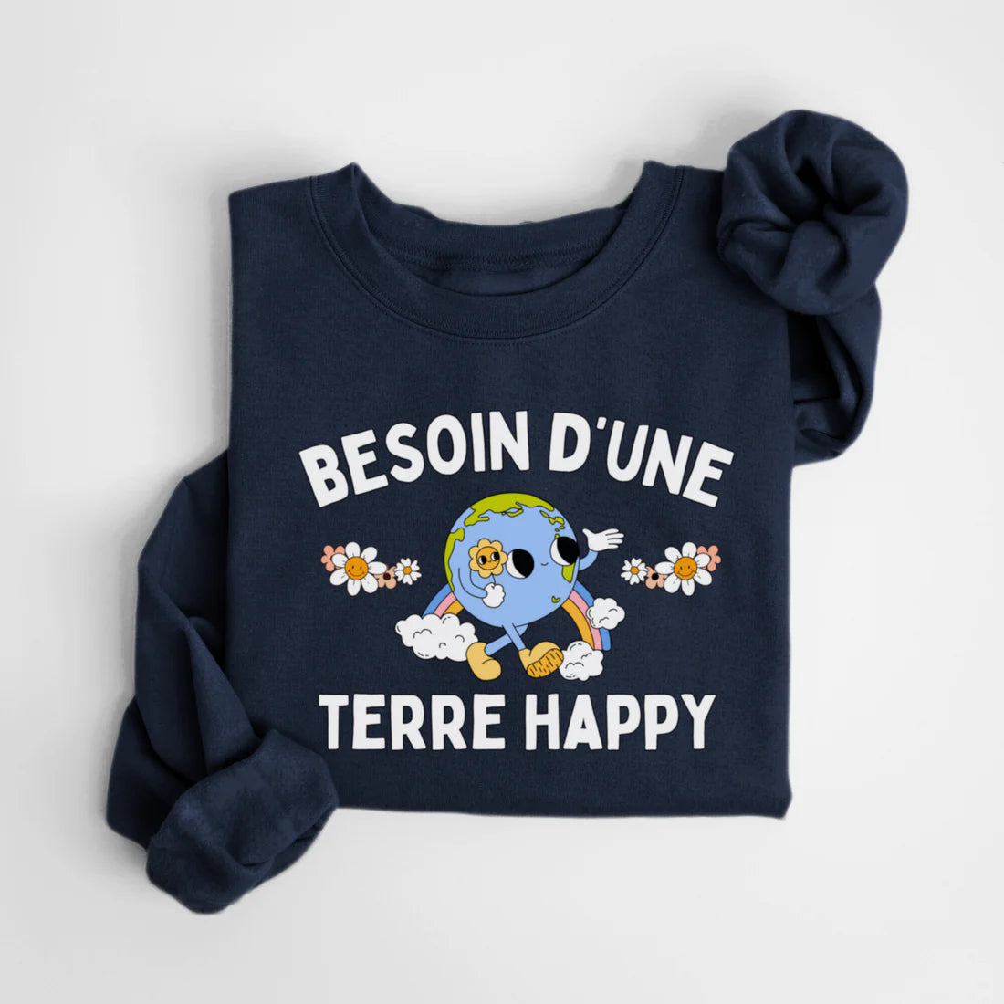 Besoin d'une terre happy - Sweatshirt