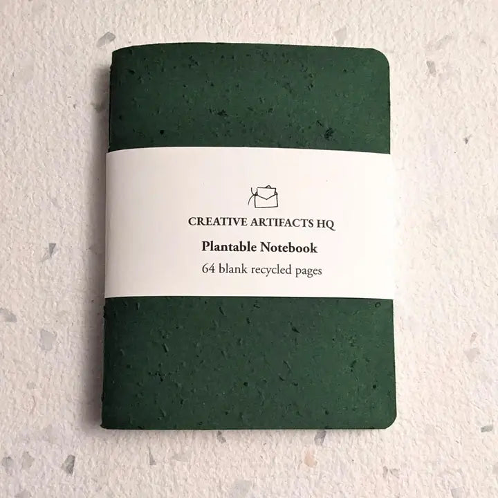 Cahier de papier ensemencé / Plantable Cotton Notebook