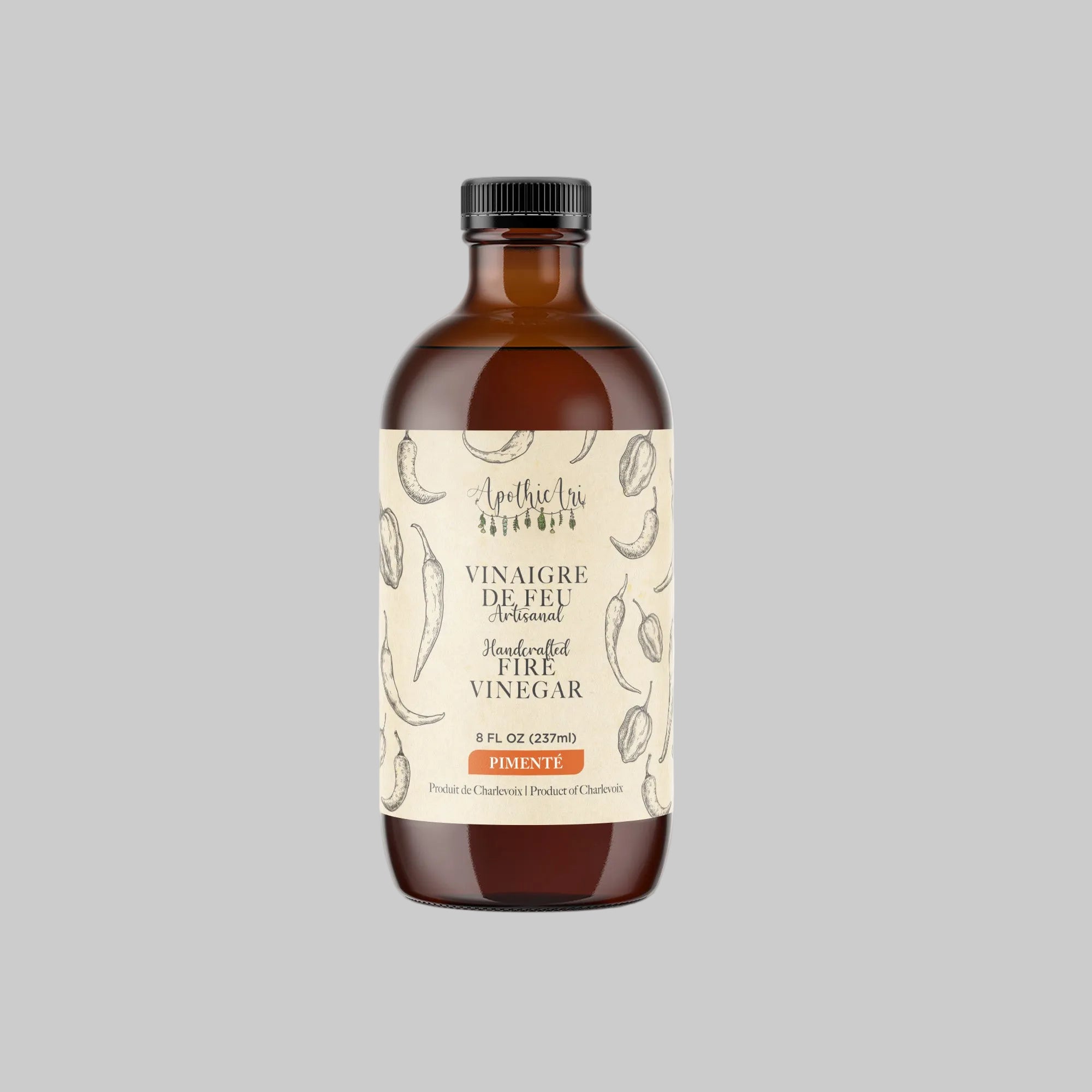 Vinaigre de feu - Artisanal 118 mL