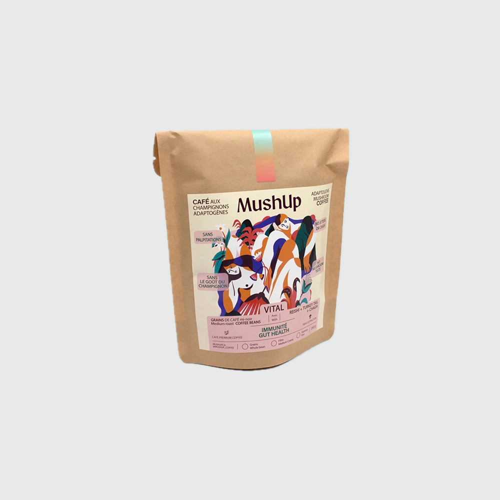 VITAL - 250g Bag - Whole Bean Mushroom Coffee