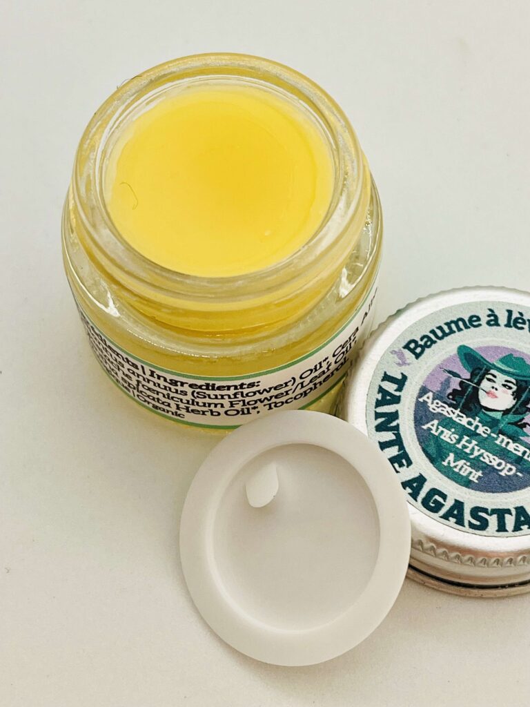 Baume à lèvres agastache menthe - Tante Agastache