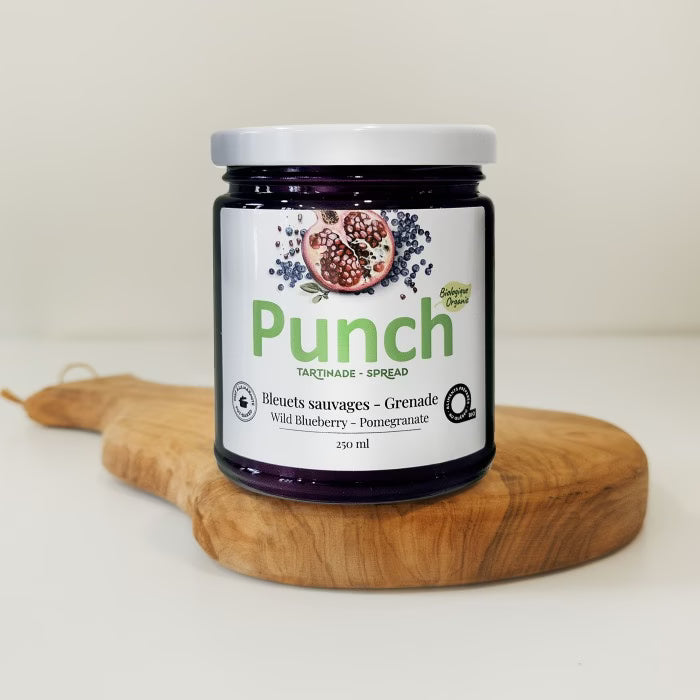Tartinade biologique Punch 220 mL