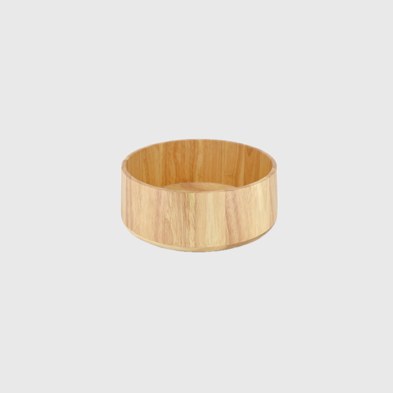 Wooden salad bowl