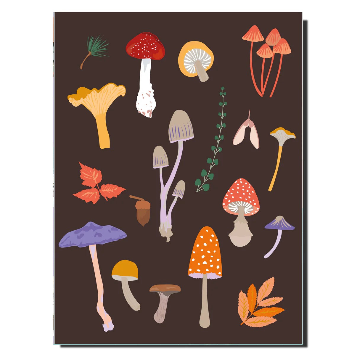 Notebook - Lili graffiti mushrooms