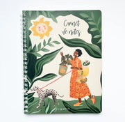 Spring Spiral Notebook - Lili Graffiti