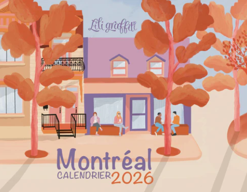 Calendrier 2026 - Lili Graffiti