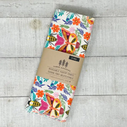 Essuie-tout réutilisables biologiques - Abeilles et papillons