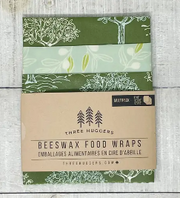 Emballage en cire d'abeille, emballage multiple - Olives - Three Huggers