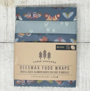 Emballage en cire d'abeille, emballage multiple - Papillons de nuit - Three Huggers