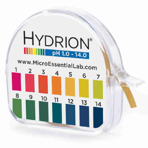 Papier PH 1 - 14 Hydrion kit testeur de pH