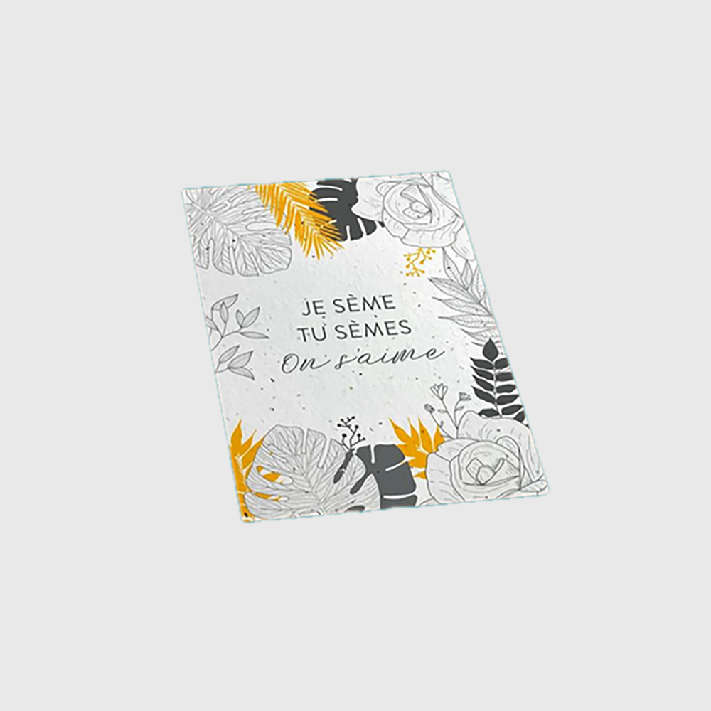 Mayline Confection seeded card
