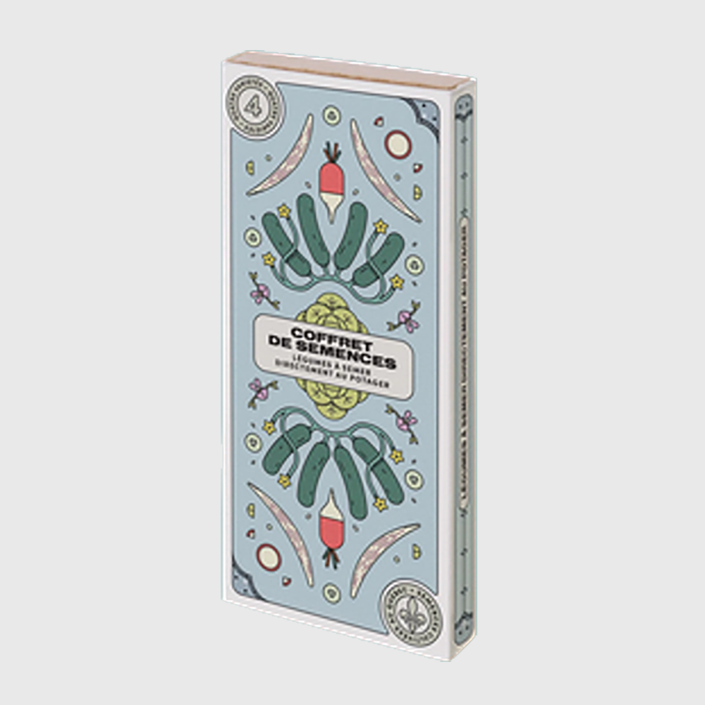 Seed box - Vegetables to sow directly in the vegetable garden