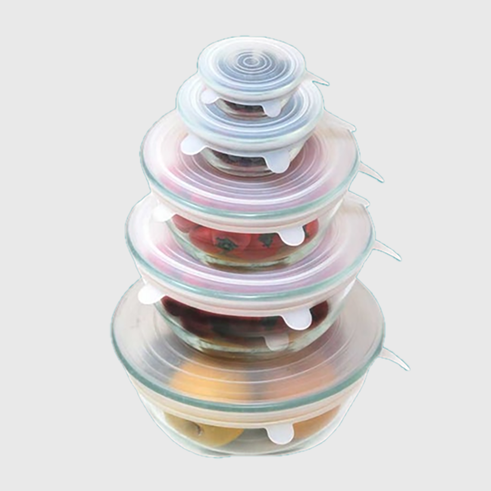 Silicone lids // pack of 6