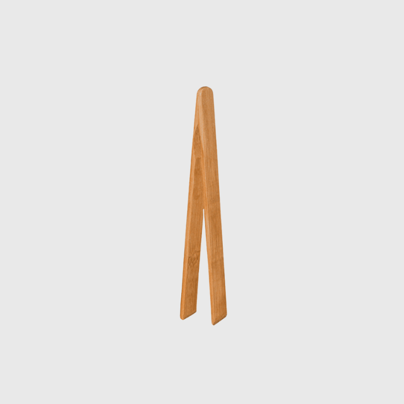 Mini bamboo tongs
