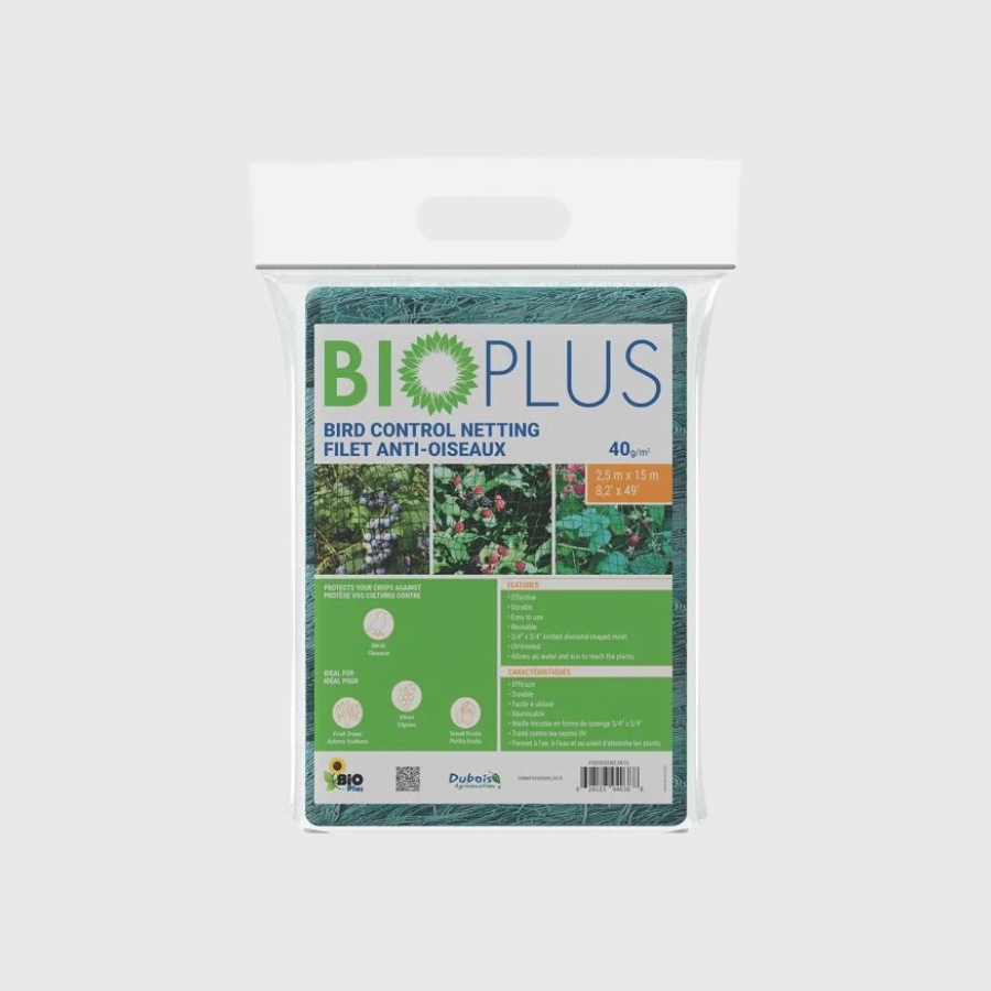Filet anti-oiseaux Bio Plus vert 40g