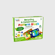 Recycling &amp; Conservation Pattern Block Puzzle Set