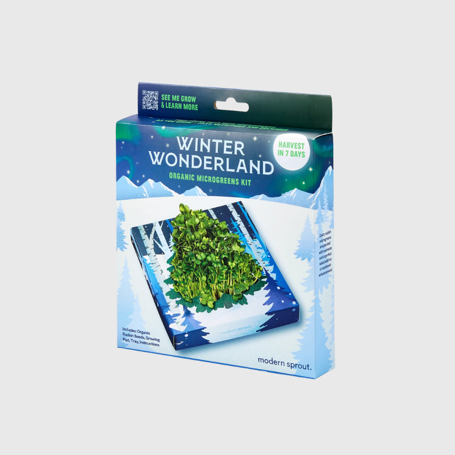 Winter Wonderland Microgreens Kit / Winter Wonderland Microgreens Kit