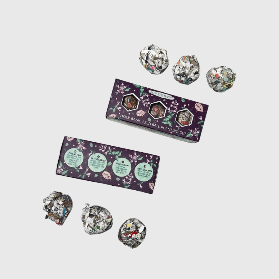 Protection (Holy Basil) Mini Seed Ball Gift Set