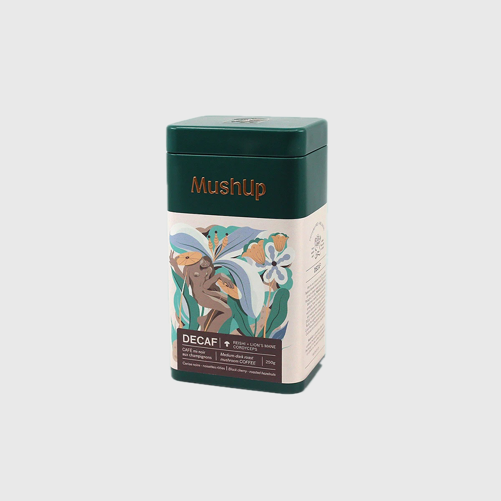 DECAFFEINATED - 250g Box - Whole Mushroom Coffee