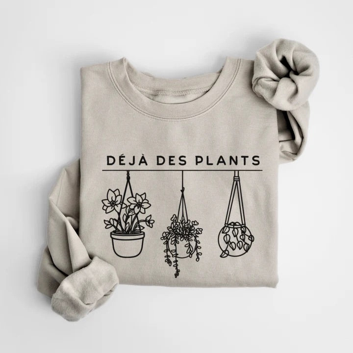 Déjà des plants - gris