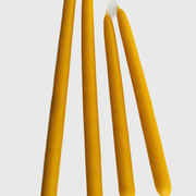 12-inch beeswax candle duo