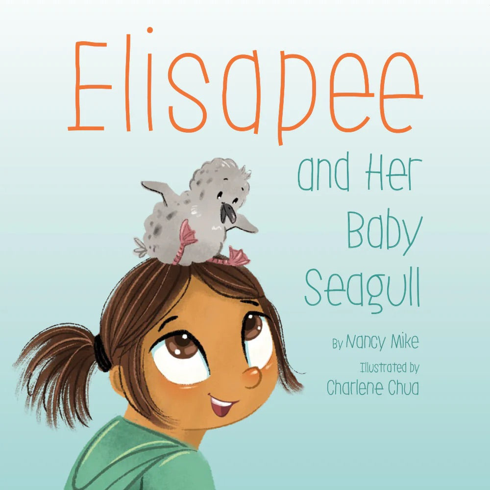 Elisapee and her baby seagull - Nancy Mike