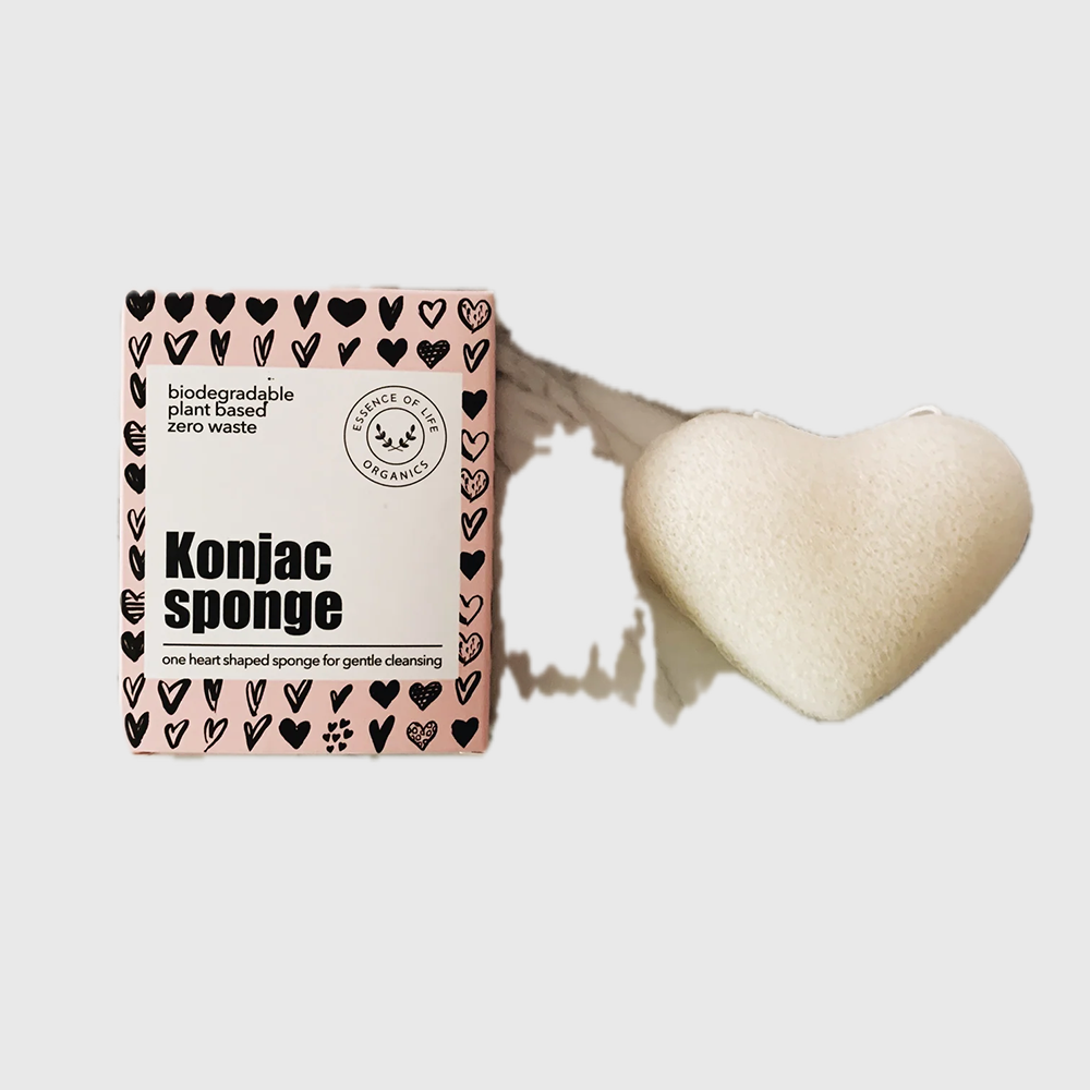 100% compostable Konjac sponge