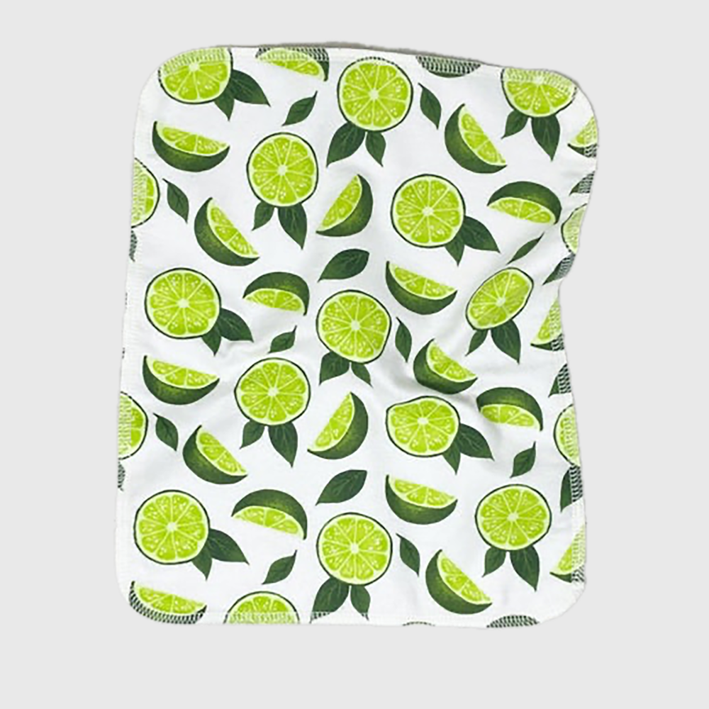 Reusable Paper Towels - Limes