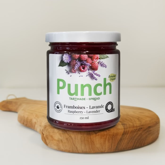 Tartinade biologique Punch 220 mL