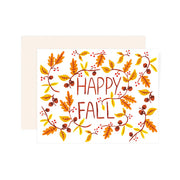 Carte de vœux - Happy Fall - Paige and Willow