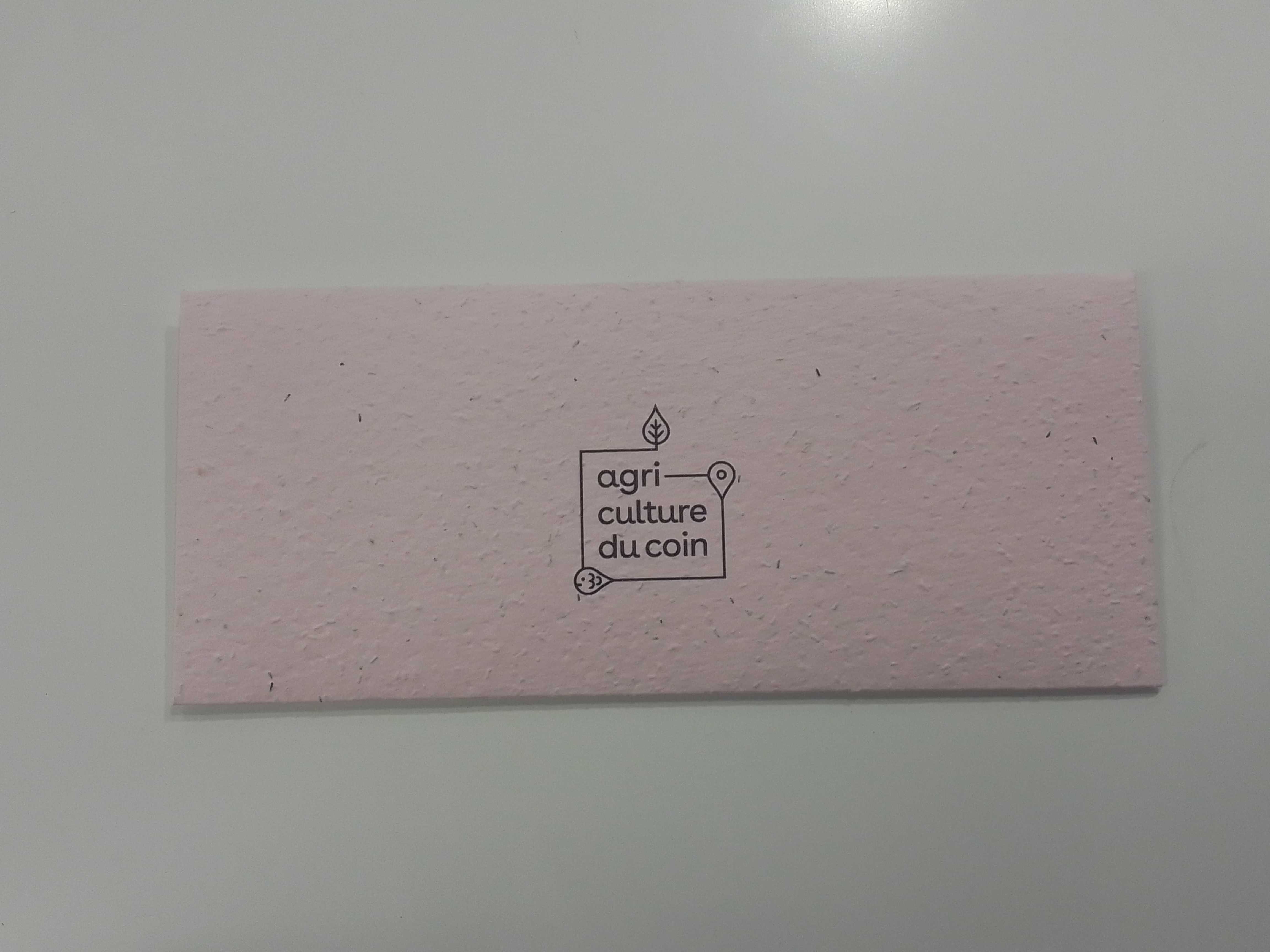 Enveloppes ensemencées avec logo - Botanical Paperworks