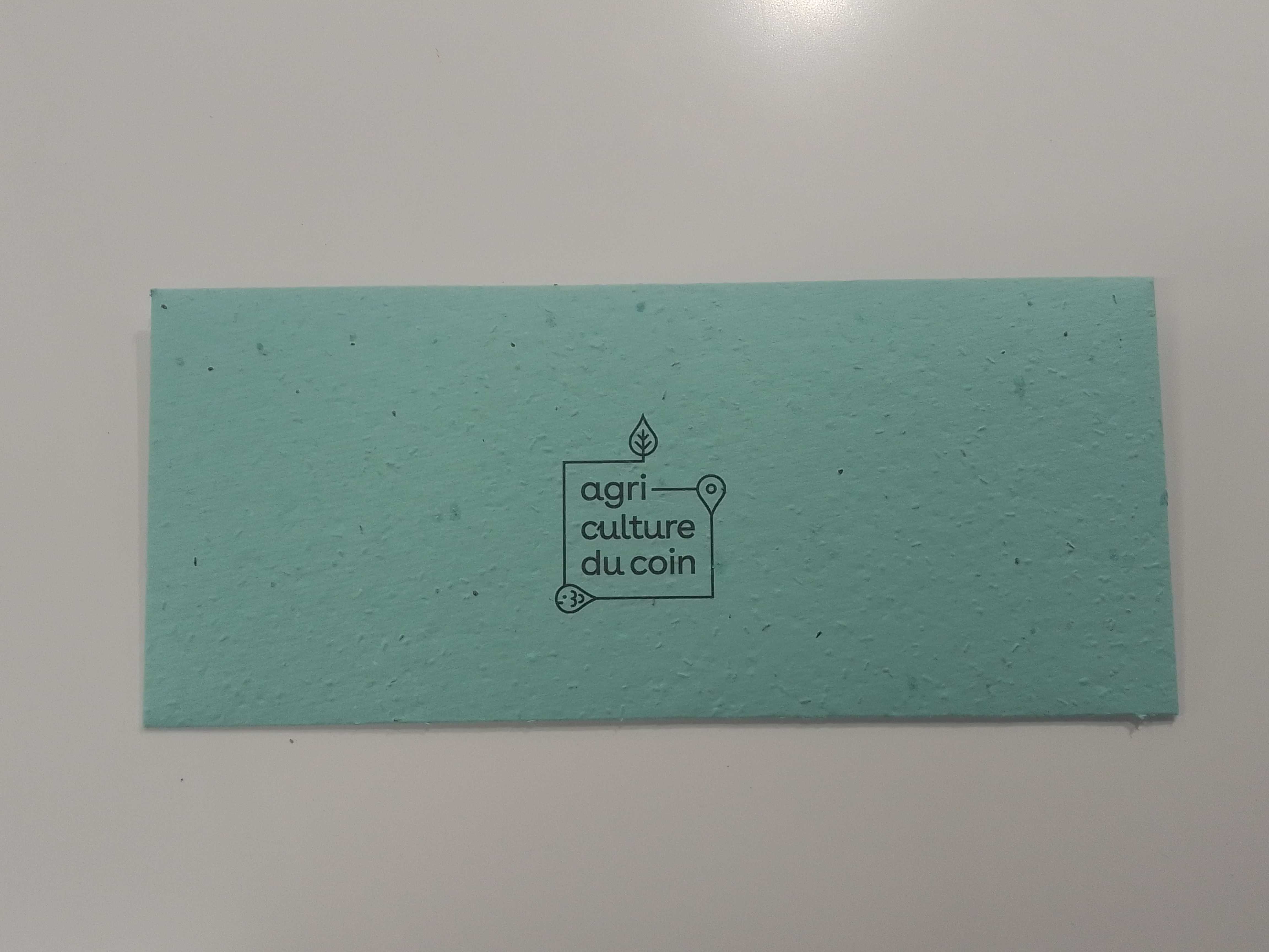 Enveloppes ensemencées avec logo - Botanical Paperworks