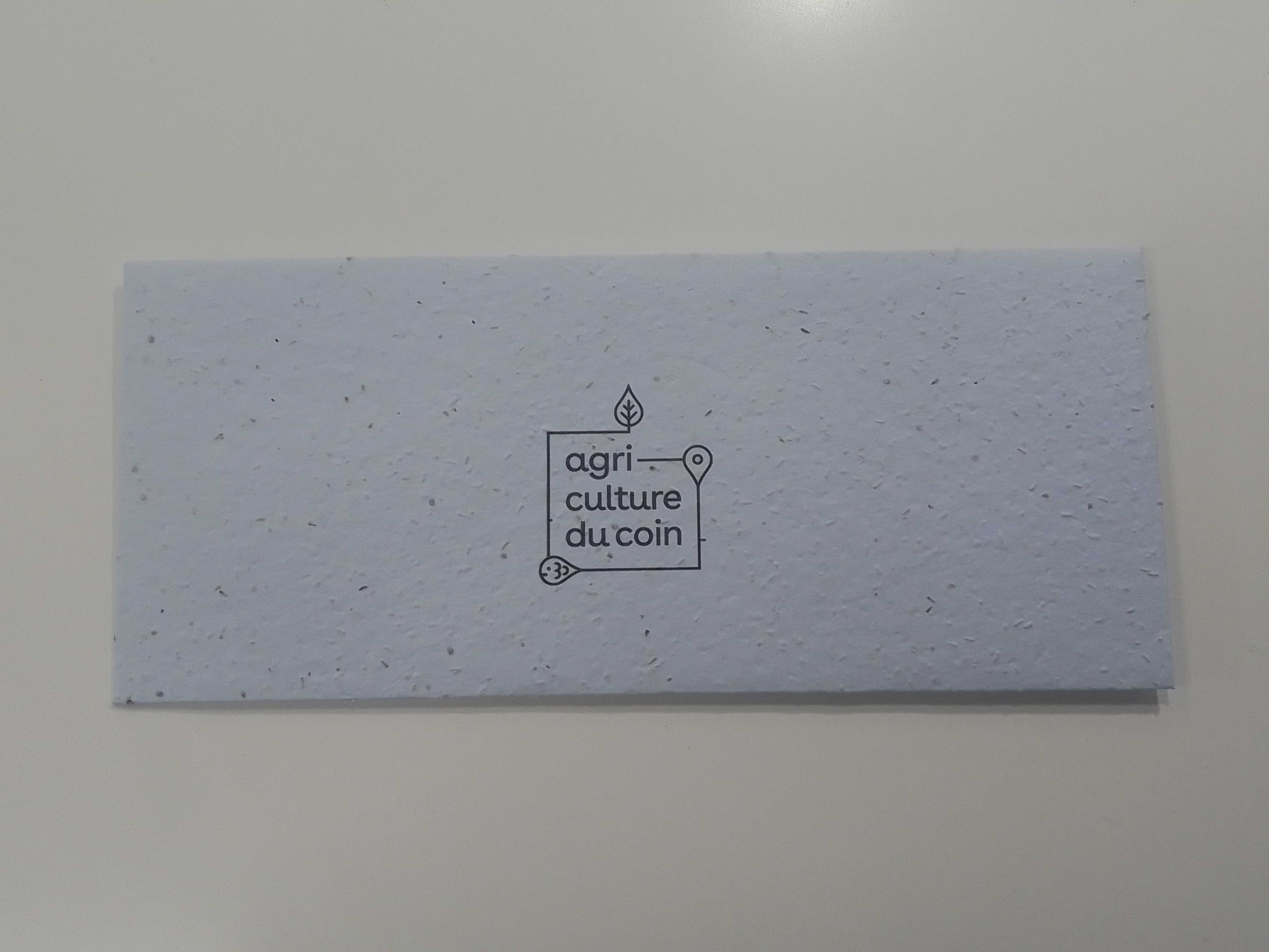 Enveloppes ensemencées avec logo - Botanical Paperworks