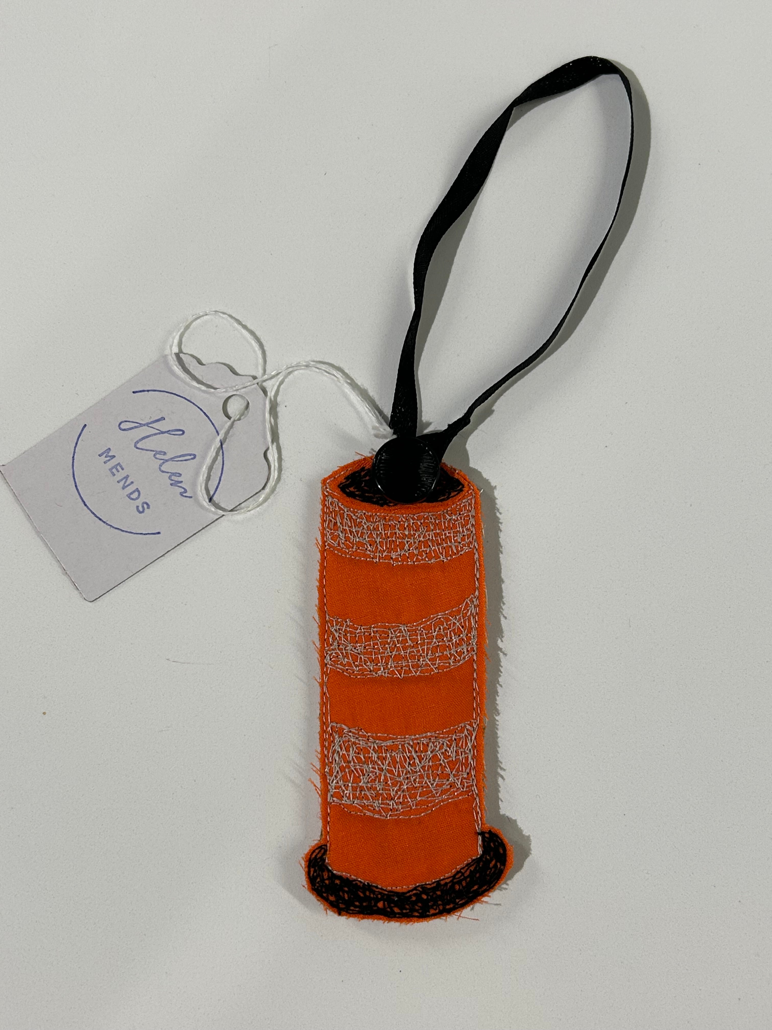 Charms de Sac - Bag Tags - Cone orange - Helen Mends