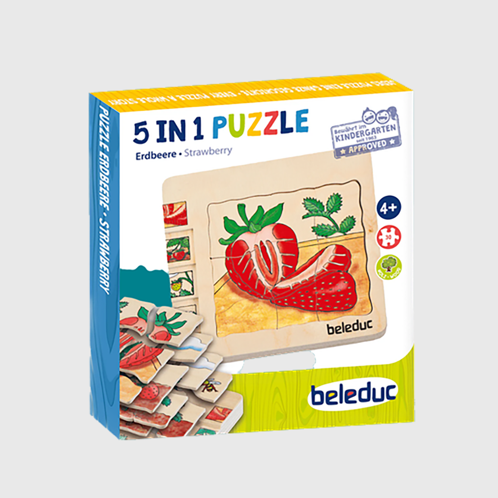 LAYER PUZZLE - STRAWBERRY