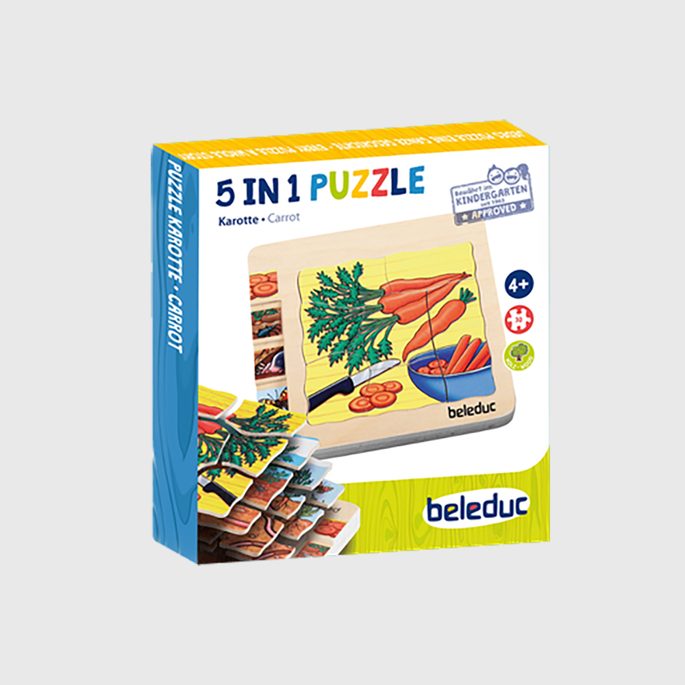 LAYER PUZZLE "CARROT"