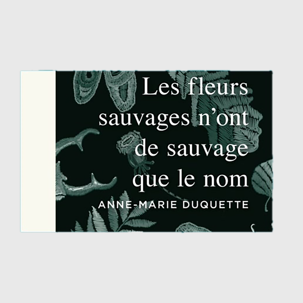 Wild Flowers Are Wild in Name Only - Anne-Marie Duquette